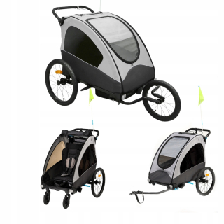 Detský príves na bicykel Babytrold Roadrunner